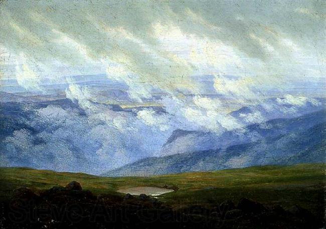 Caspar David Friedrich Drifting Clouds